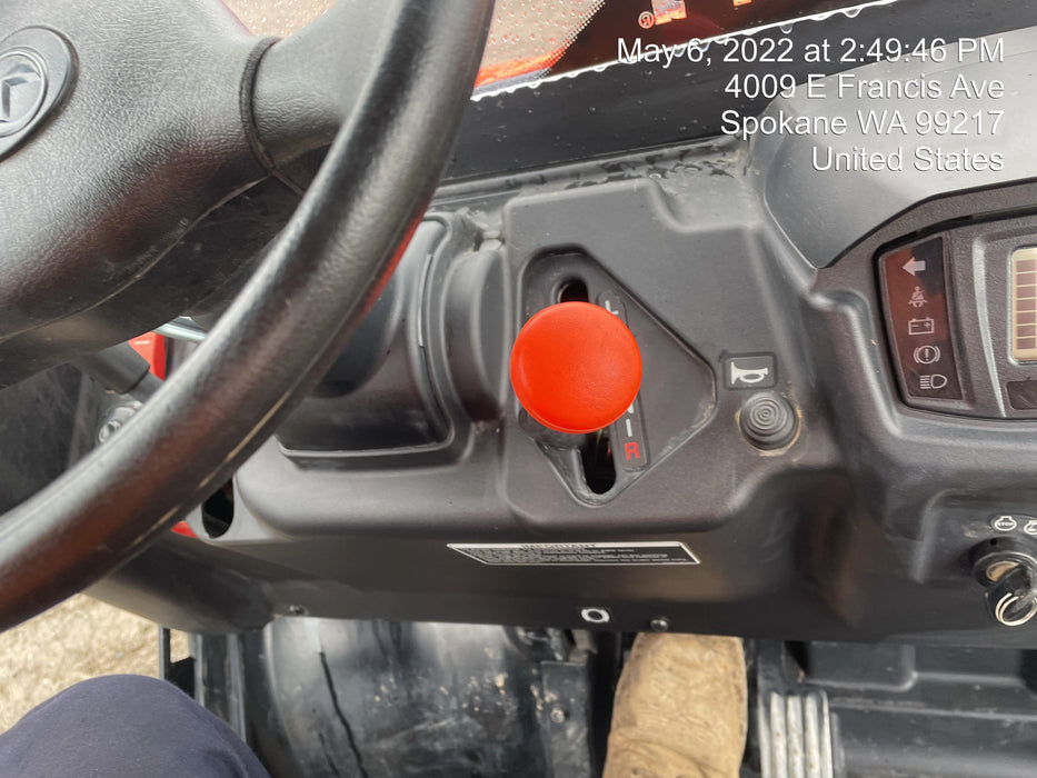 2021 Kubota RTV-X1140W-H Plastic Canopy, Windshield Acrylic Clear, LED Strobe Light, Wire Harness Kit, Back up Alarm