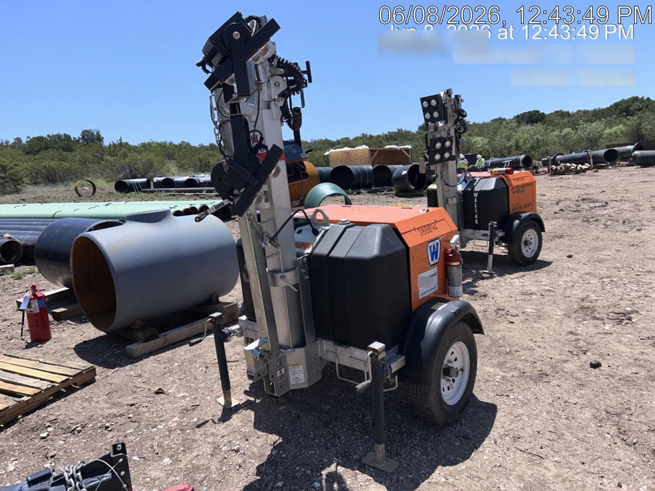 2024 Wanco WLTT-4MM4K Diesel, Deep Sea Controller, Shore Power Plug, Auto Start, (4) 350W LED Floodlights, 4kW Generator, 60 Gal Fuel Tank, 2" Ball, T3