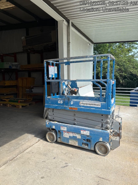 2020 Genie GS-1930 Solid Non Marking Tires, Beacon, Folding rails with half height swing gate