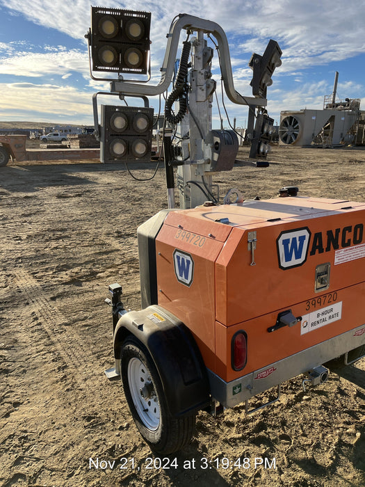 2024 Wanco WLTT-4MM4K Diesel, Deep Sea Controller, Shore Power Plug, Auto Start, (4) 350W LED Floodlights, 4kW Generator, 60 Gal Fuel Tank, 2" Ball, T3