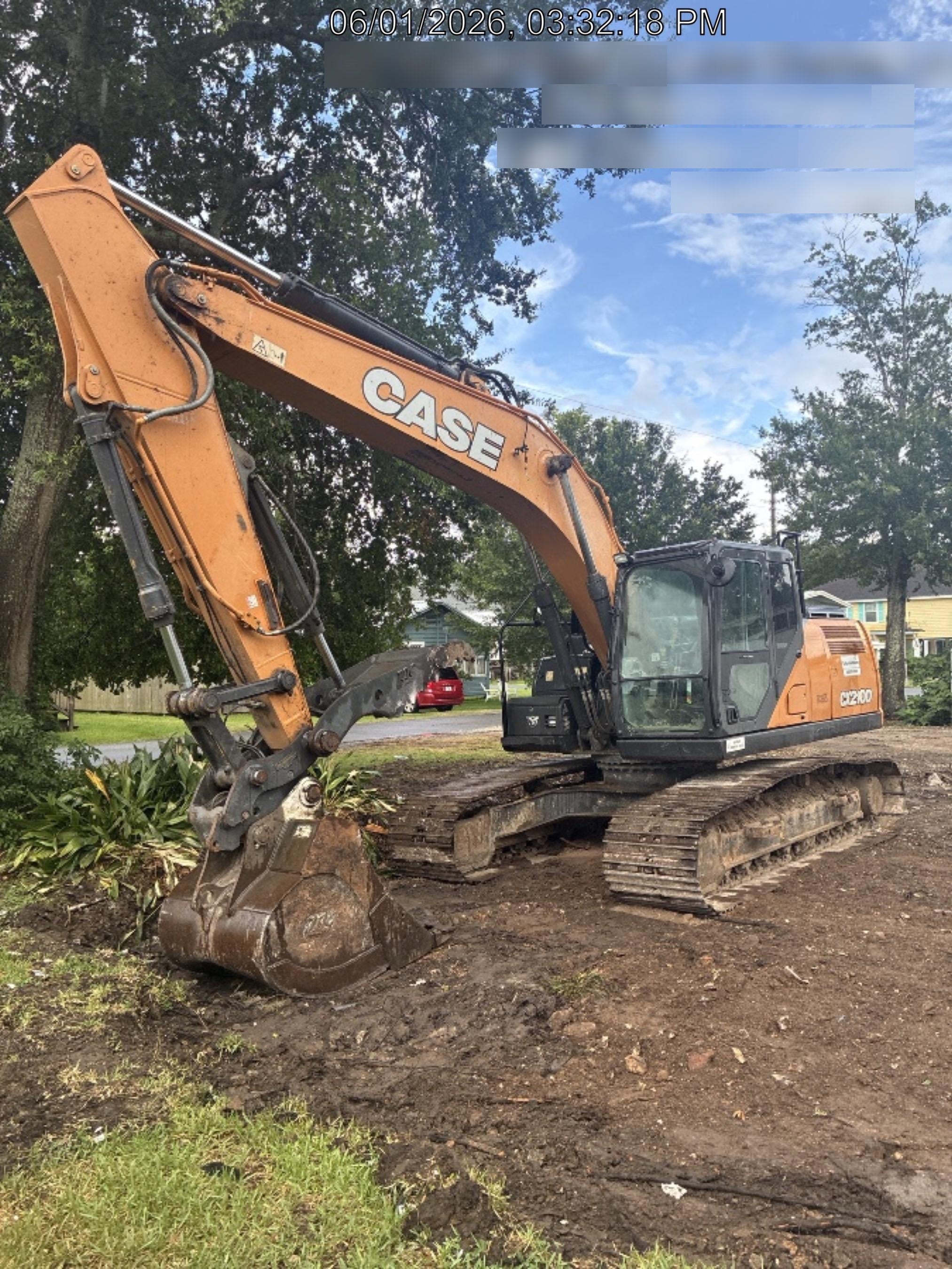 2021 CASE CX210D