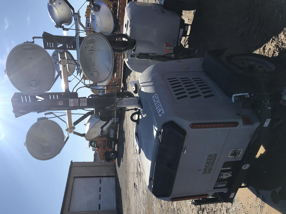 2019 Wacker Neuson LTV6L-MH Wacker Neuson LTV6L Mobile Light Tower w/Fuel Level Sensor Installed