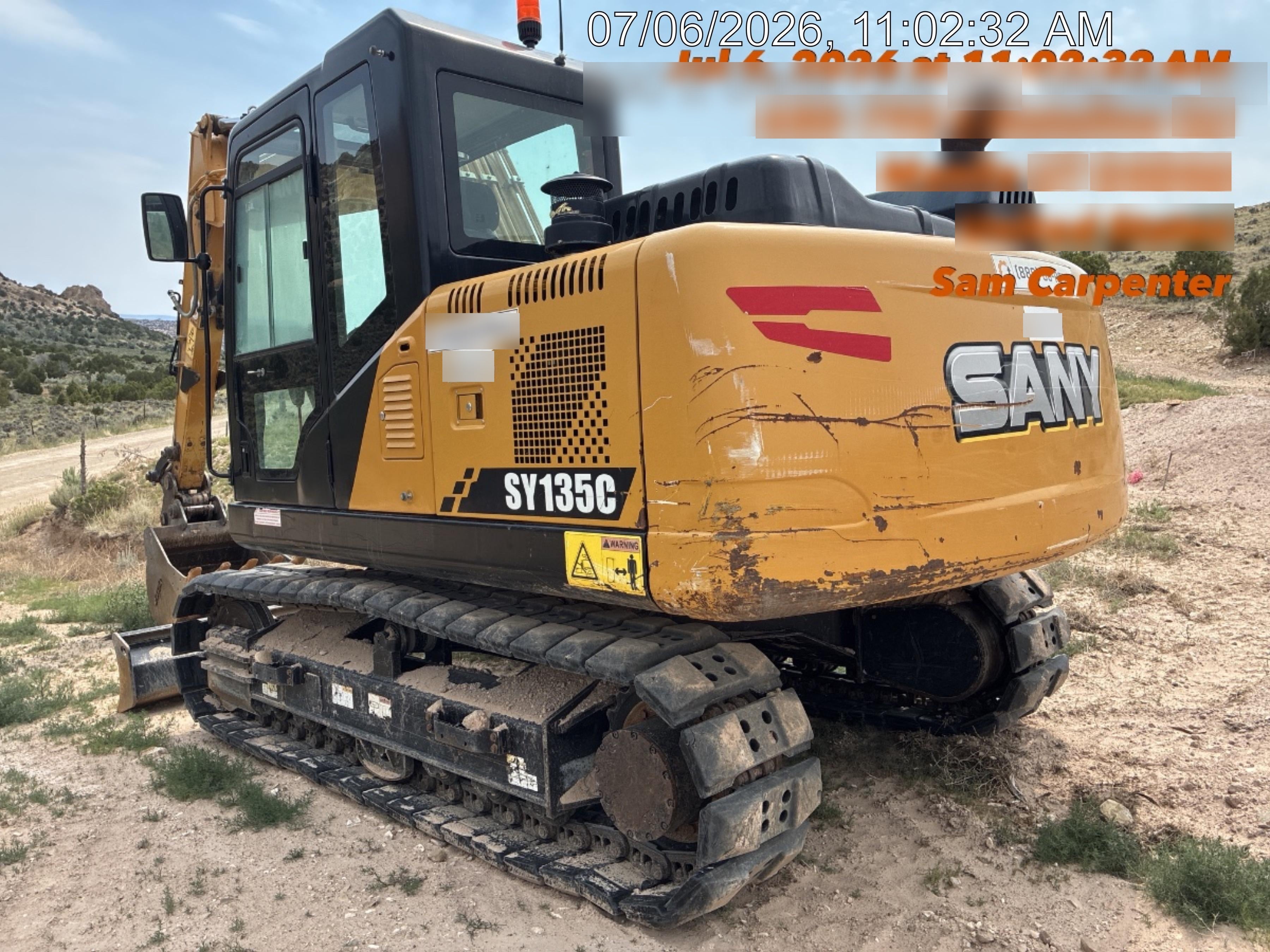 2019 SANY SY135C