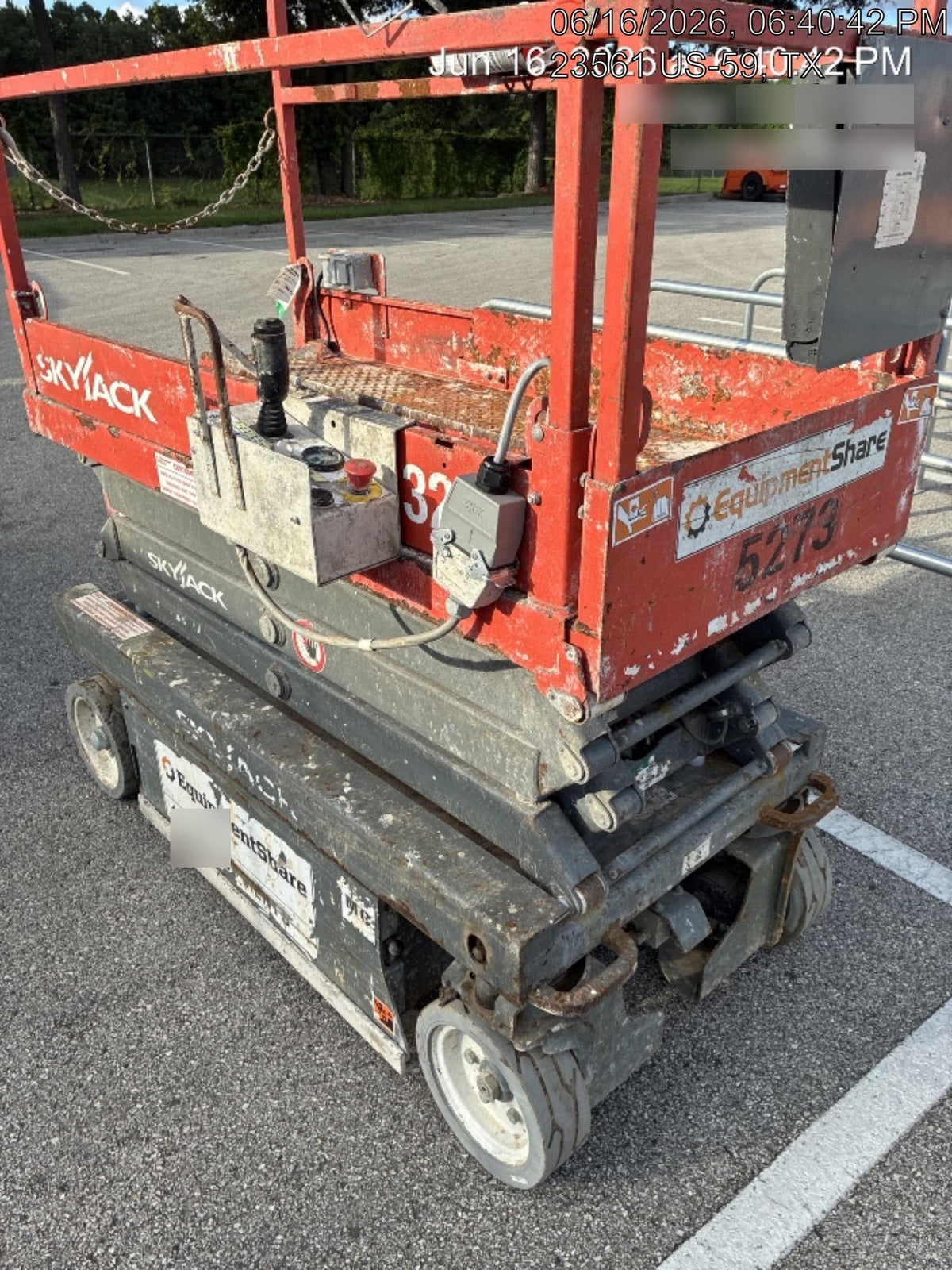 2016 Skyjack SJIII-3219 Skyjack SJ3219 Scissor Lift