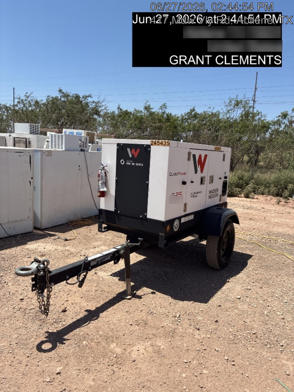 2022 WACKER NEUSON G25