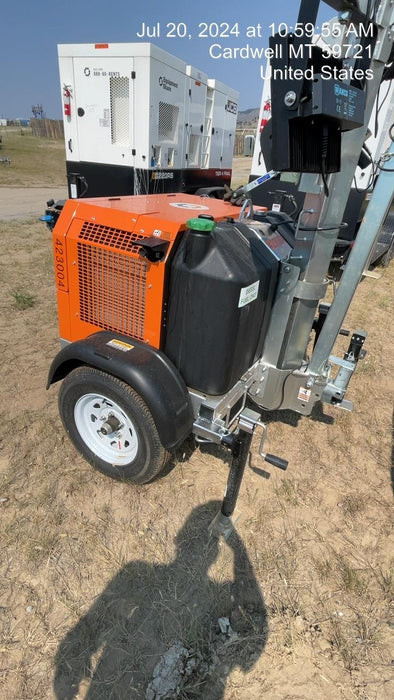 2024 Wanco WLTT-4MM4K Diesel, Deep Sea Controller, Shore Power Plug, Auto Start, (4) 350W LED Floodlights, 4kW Generator, 60 Gal Fuel Tank, 2" Ball, T3