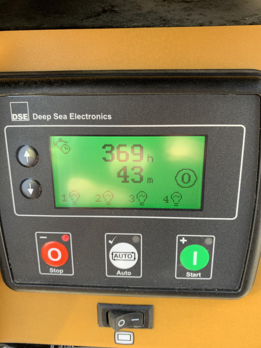 2020 Allmand NLV3GR (4) LED Light Fixture 350W, 23' Vertical Mast, 3kW Prime, Towable, Deep Sea L401, Leveling Jacks, Yanmar T4F 5.8hp