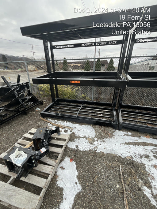 2024 FLUID POWER SUPPORT Excavator Bucket Rack