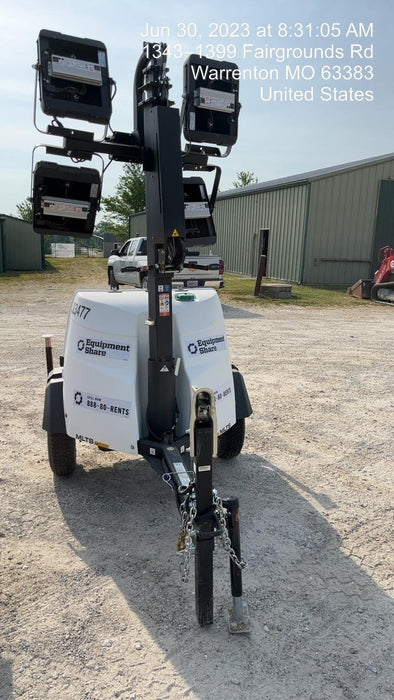 2023 Generac MLT2 Diesel, Flex Switch 120V Input, Powerzone Controller, (4) 320W LED Lights, 4kW Generator, 39.9 Gal Fuel Tank, 2" Ball, T3