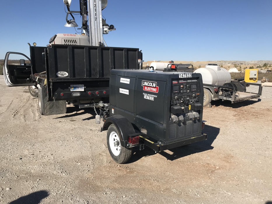 2021 Lincoln Electric Dual Maverick 200/200X Ready Pak 3 (includes trailer, cable rack, fender light kit)