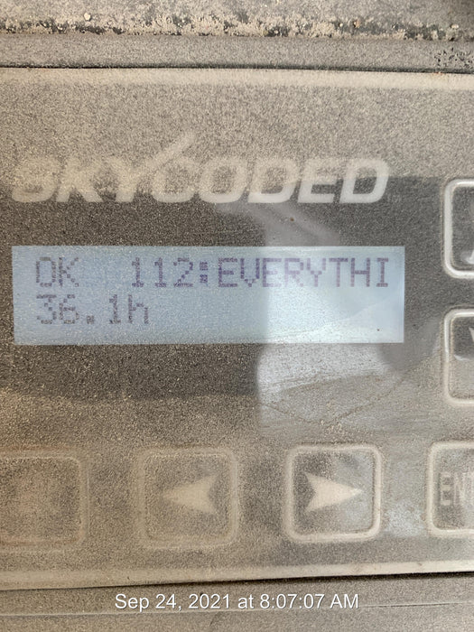 2020 Skyjack SJIII-3219 Solid NM Tires, Half height spring hinged entry gate, Dual Beacons, 800W Inverter