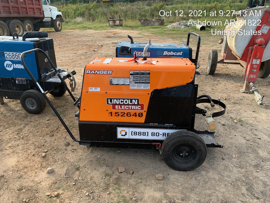 2021 Lincoln Electric Ranger 305 LPG LPG One-Pak (includes undercarriage, tank holder & tank strap) ORANGE