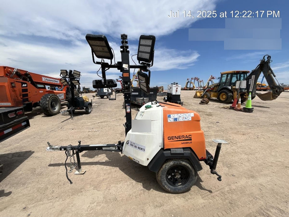 2023 Generac MLT2 Diesel, Flex Switch 120V Input, Powerzone Controller, 
(4) 320W LED Lights, 4kW Generator, 39.9 Gal Fuel Tank, 2" Ball, T3