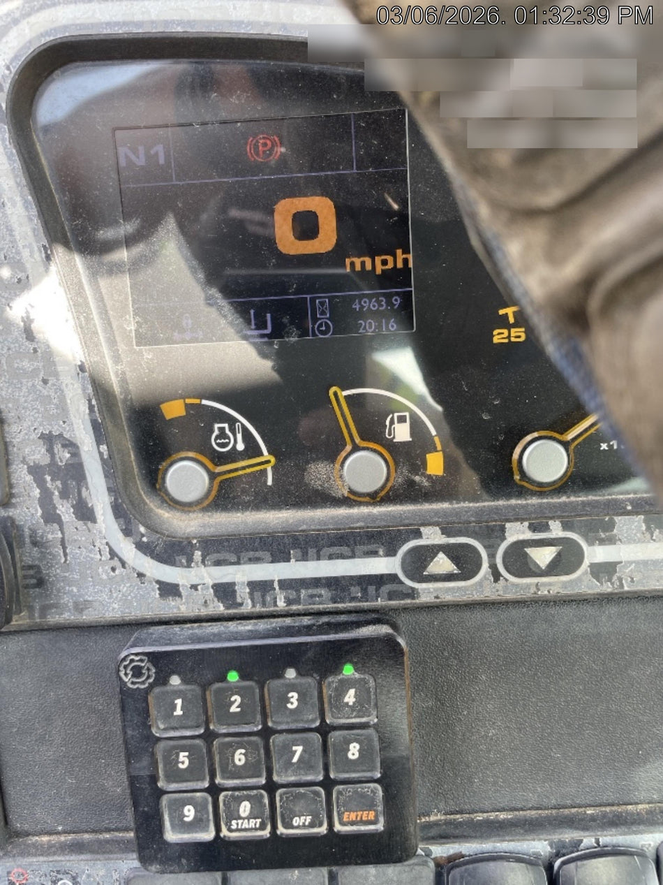 2020 JCB 512-56 Canopy, 74Hp, Solid Tires, Work Lights, Beacon, Aux Hydraulics, Back up Alarm, Lifting Eye, ES Decals