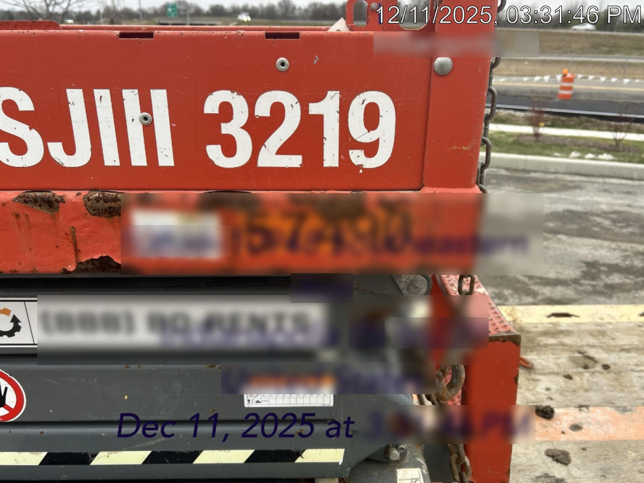 2017 Skyjack SJIII-3219 Standard Rental Specs