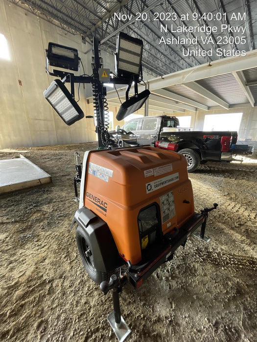 2023 Generac MLT2 Diesel, Flex Switch 120V Input, Powerzone Controller, (4) 320W LED Lights, 4kW Generator, 39.9 Gal Fuel Tank, 2" Ball, T3