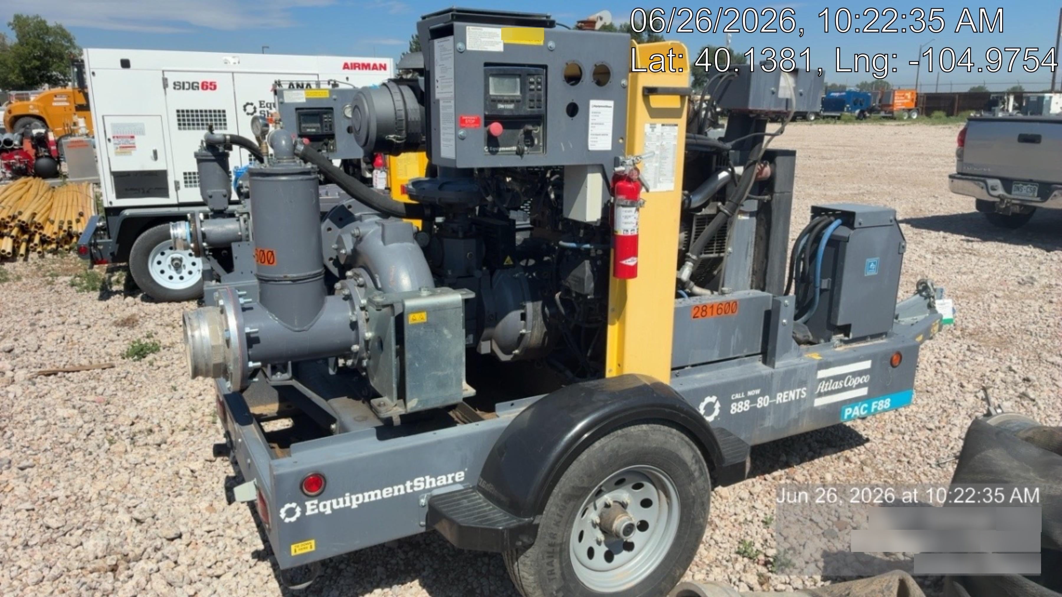 2022 ATLAS COPCO PAC F88 PD