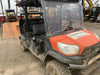 Kubota RTV-X1140W-H 4WD utility cart -LED strobe -Windshield tempered glass -Plastic canopy -Wire harness kit -Backup alarm