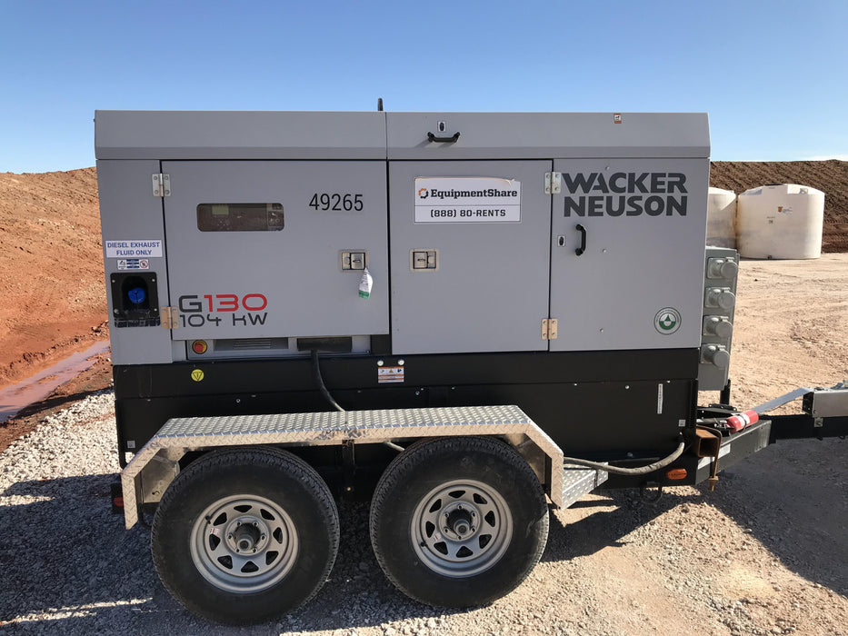 2019 WACKER NEUSON G130