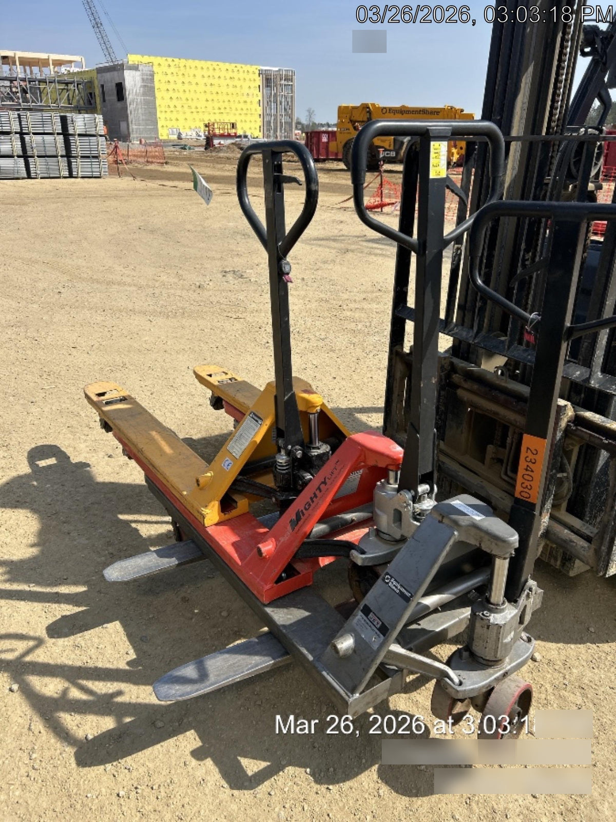 2021 ULINE 4400 lb Pallet Jack