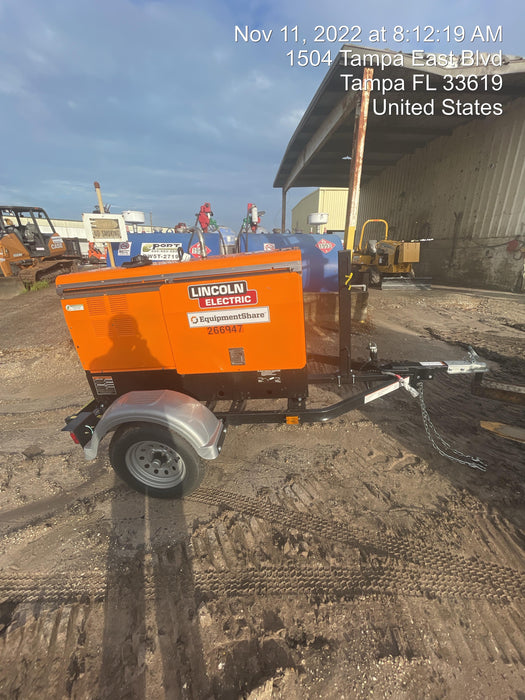 2022 Lincoln Electric LE400 Kubota V1505, Trlr, Cable Rack, Light Kit, ES Decals, T3