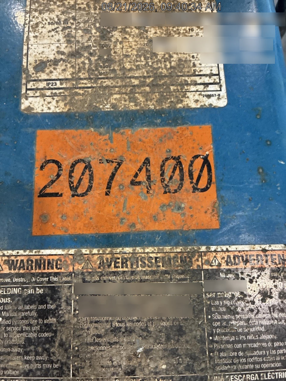 2022 MILLER ELECTRIC Maxstar 210 DX