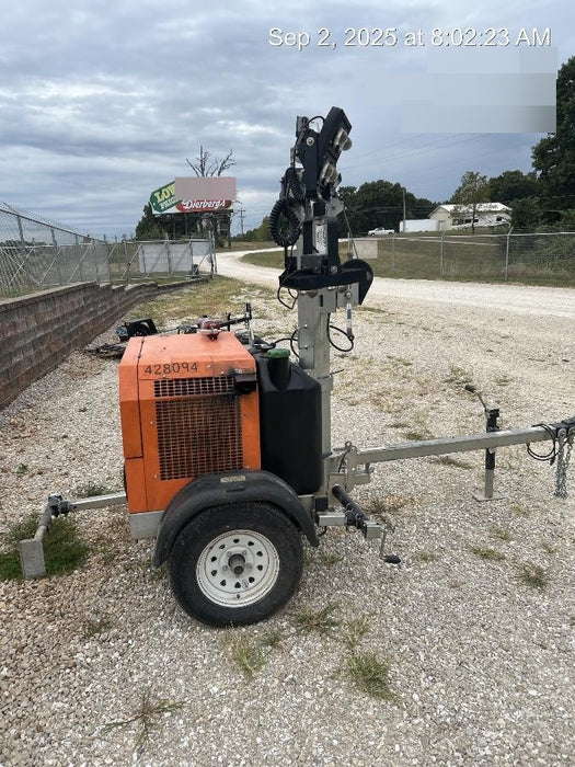 2024 Wanco WLTT-4MM4K Diesel, Deep Sea Controller, Shore Power Plug, Auto Start, (4) 350W LED Floodlights, 4kW Generator, 60 Gal Fuel Tank, 2" Ball, T3