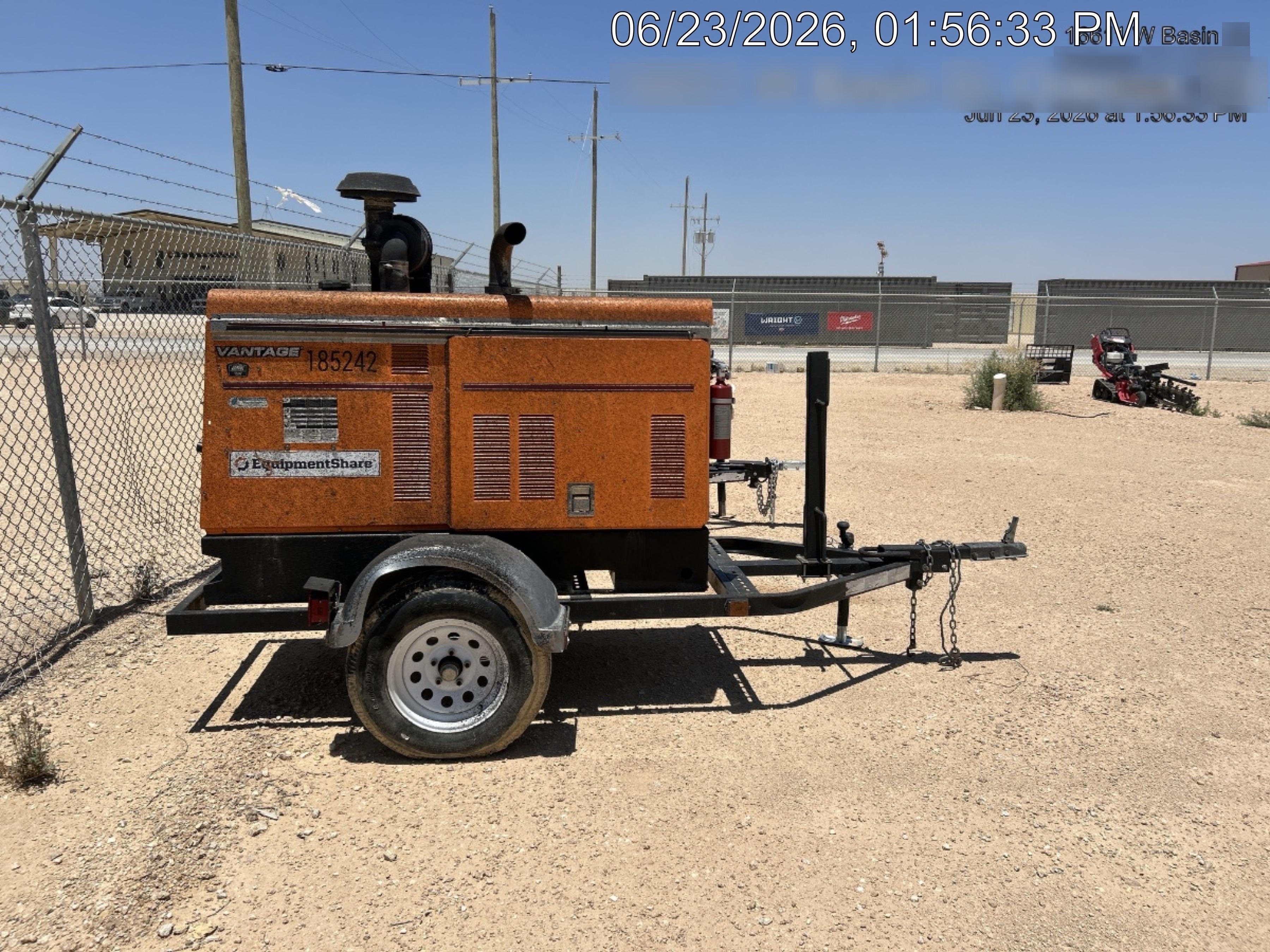 2021 Lincoln Electric Vantage 549X Ready Pak 3, ORANGE (includes trailer, cable rack, fender light kit)