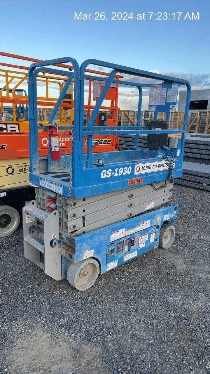 2020 Genie GS-1930 Standard Machine, 800W Inverter