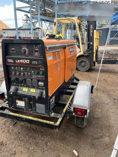 2022 Lincoln Electric LE400 Kubota V1505, Trlr, Cable Rack, Light Kit, ES Decals, T3