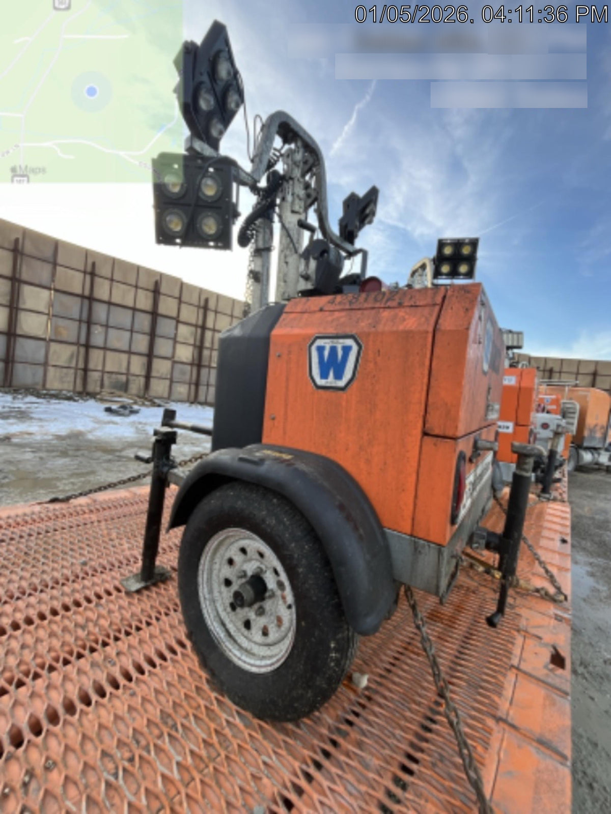 2024 Wanco WLTT-4MM4K Diesel, Deep Sea Controller, Shore Power Plug, Auto Start, (4) 350W LED Floodlights, 4kW Generator, 60 Gal Fuel Tank, 2" Ball, T3
