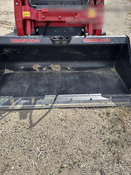 2025 TAKEUCHI 76" Smooth Bucket - Takeuchi