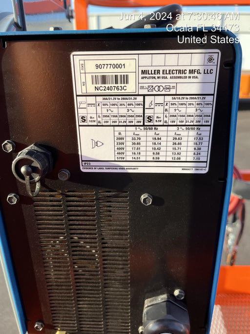 2024 MILLER ELECTRIC CST-282