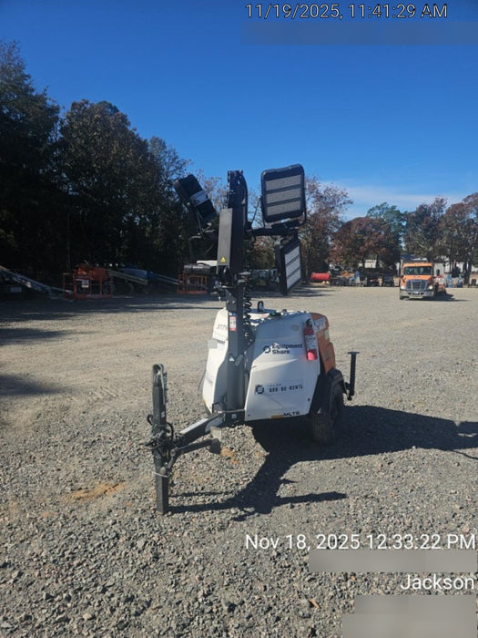 2023 Generac MLT2 Diesel, Flex Switch 120V Input, Powerzone Controller, 
(4) 320W LED Lights, 4kW Generator, 39.9 Gal Fuel Tank, 2" Ball, T3