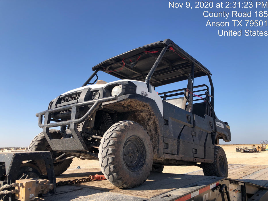 2018 Kawasaki MULE PRO-DX Kawasaki Mule 4x4 Diesel UTV w/Hard Top, No Windshield, No Doors, Beacon, Backup Alarm, ES Keypad/Hardware Installed
