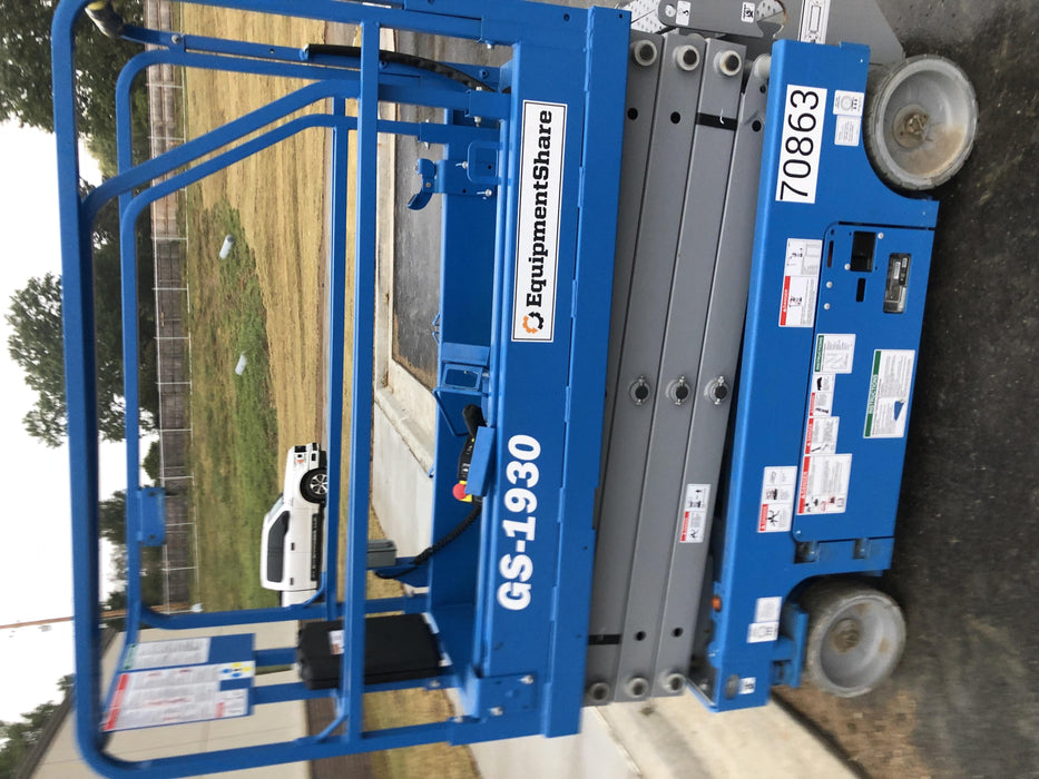 2020 Genie GS-1930 Fixed rails with chain entry gate - Pre A92.20