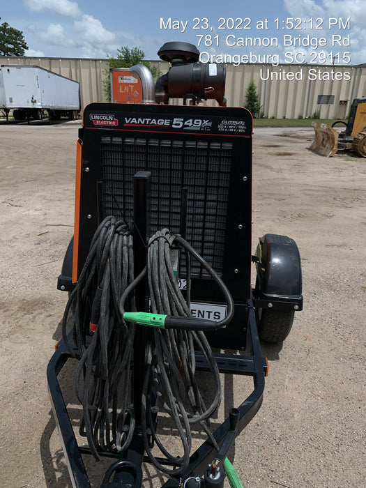 2022 Lincoln Electric Vantage 549X VANTAGE 549X READY-PAK 3