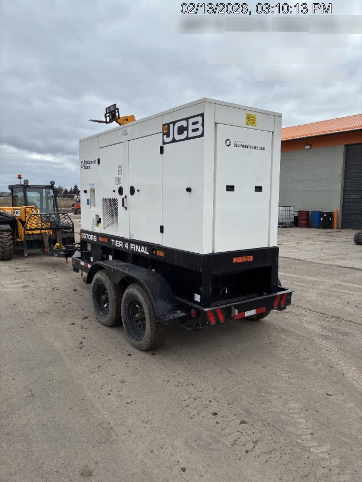 2022 JCB G70RST4F