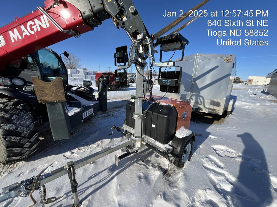 2024 Wanco WLTT-4MM4K Diesel, Deep Sea Controller, Shore Power Plug, Auto Start, (4) 350W LED Floodlights, 4kW Generator, 60 Gal Fuel Tank, 2" Ball, T3