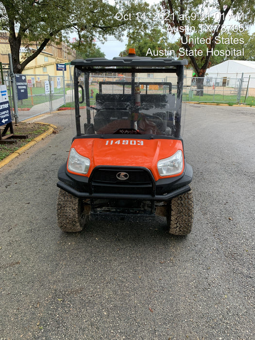 2020 Kubota RTV-X1140 CANOPY,STROBE,BACK UP ALARM,WINDSHIELD, FIRE EXT
