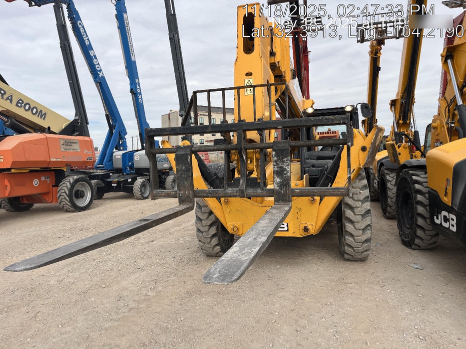 2020 JCB 512-56 Canopy, 74Hp, Solid Tires, Work Lights, Beacon, Aux Hydraulics, Back up Alarm, Lifting Eye, ES Decals