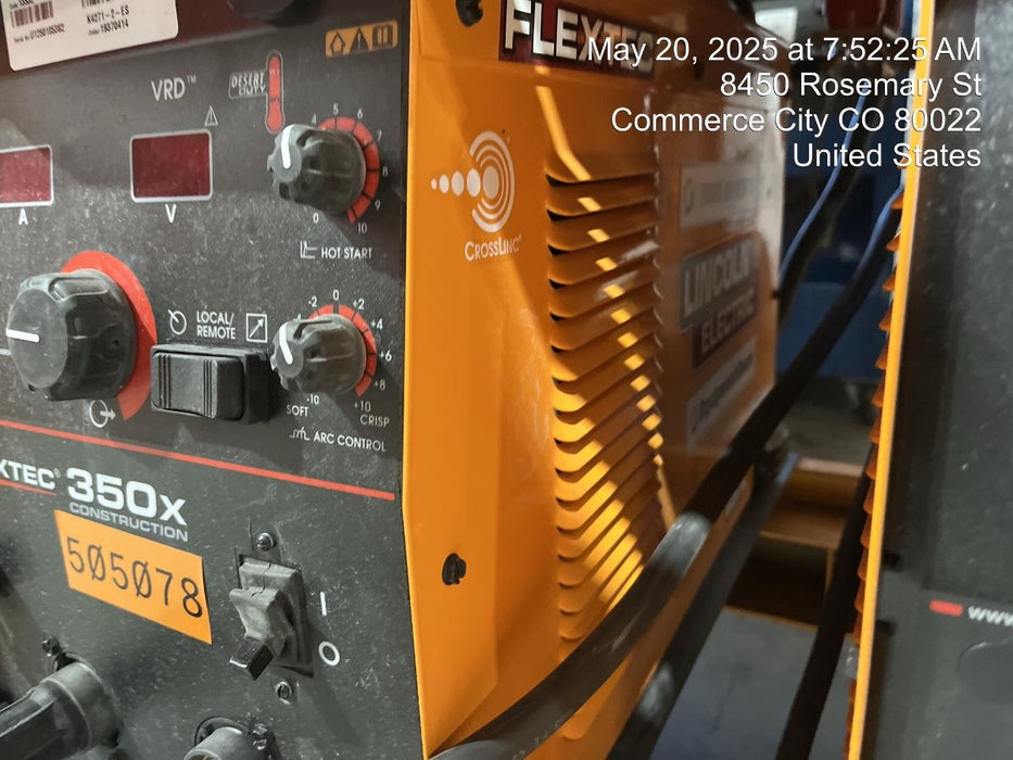 2025 LINCOLN ELECTRIC FLEXTEC 350X