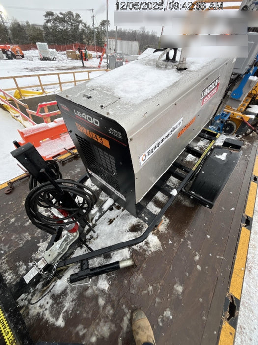 2024 Lincoln Electric LE400 Kubota V1505, Trlr, Cable Rack, Light Kit, ES Decals, T3