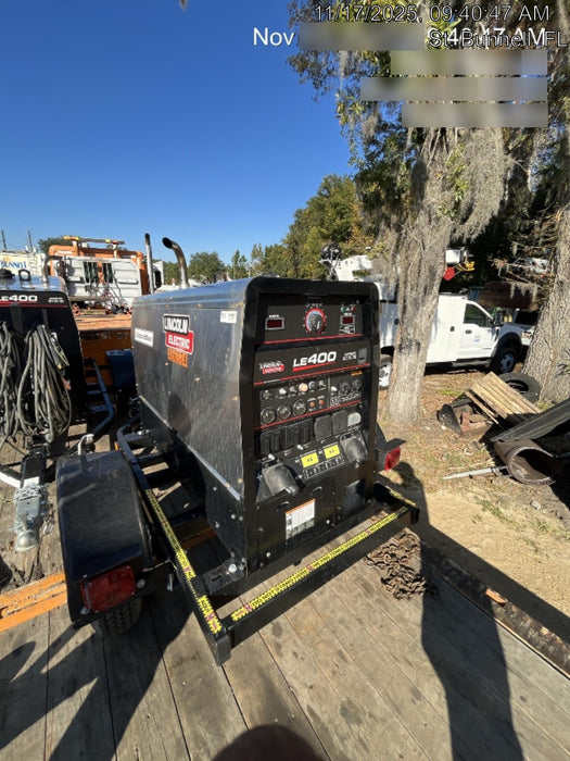 2024 Lincoln Electric LE400 Kubota V1505, Trlr, Cable Rack, Light Kit, ES Decals, T3