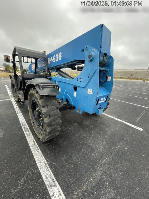 2017 Genie GTH-636 Genie GTH636 Telehandler, 48" Carriage, Solid Tires