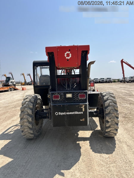 2019 Manitou 12042 Canopy, 120 HP , Solid Tires, Work Lights, Lift Hook, Auxiliary Hydraulics 66" Carriage and 60" Forks