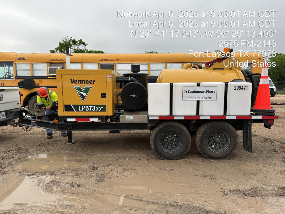 2023 Vac-Tron LP573XDT T4 Koehler Diesel Engine, 500 Gallon Debris Tank, x2 100 Gallon Water Tanks