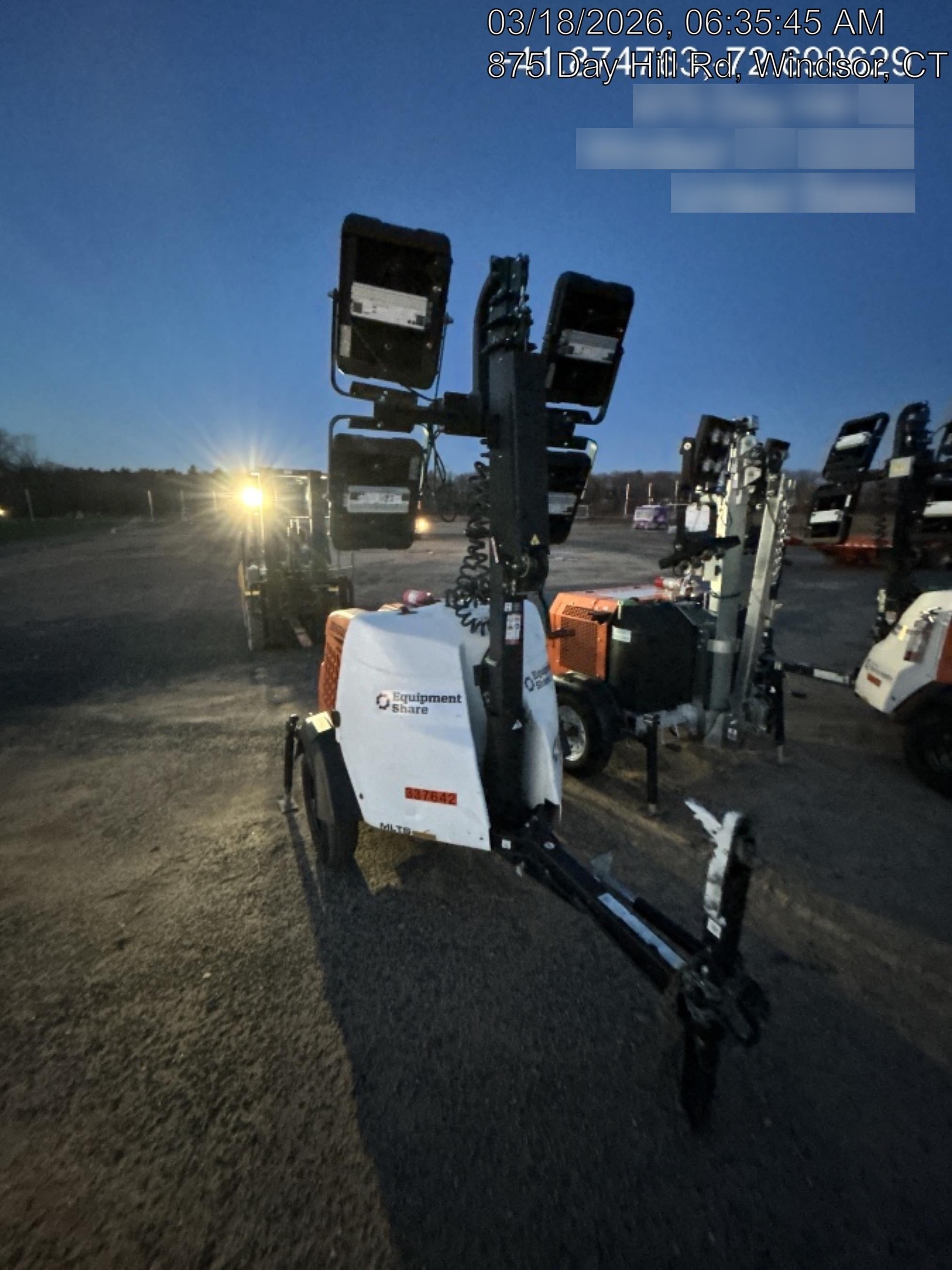 2023 Generac MLT2 Diesel, Flex Switch 120V Input, Powerzone Controller, (4) 320W LED Lights, 4kW Generator, 39.9 Gal Fuel Tank, 2" Ball, T3