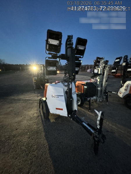 2023 Generac MLT2 Diesel, Flex Switch 120V Input, Powerzone Controller, (4) 320W LED Lights, 4kW Generator, 39.9 Gal Fuel Tank, 2" Ball, T3