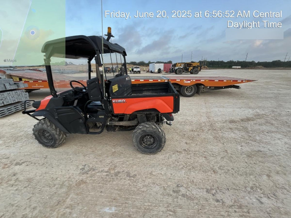 2019 Kubota RTV-XG850WL-H 4wd Utility Cart, Gas, 2 Seat, LED Strobe, Windshield Tempered Glass, Plastic Canopy, Wire Harness Kit, Backup Alarm